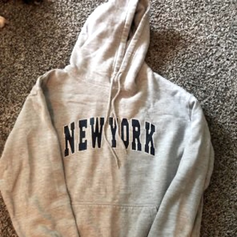 Grey hoodie